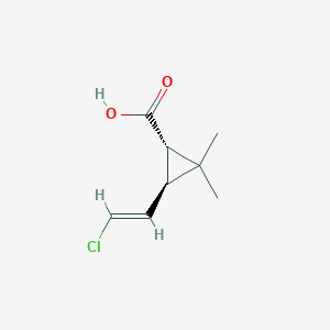 E,Z-trans-3-(2-Chloroethenyl)-2,2-dimethyl-cyclopropanecarboxylic Acid