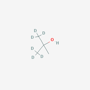 molecular formula C4H10O B13420383 Tert-butanol-1,1,1,3,3,3-D6 