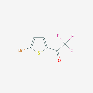 molecular formula C6H2BrF3OS B1342045 1-(5-Bromothiophen-2-yl)-2,2,2-trifluoroethanone CAS No. 34773-51-8