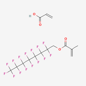 2,2,3,3,4,4,5,5,6,6,7,7,8,8,8-pentadecafluorooctyl 2-methylprop-2-enoate;prop-2-enoic acid