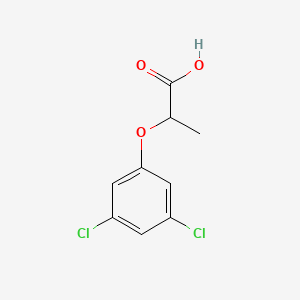 molecular formula C9H8Cl2O3 B1342058 2-(3,5-二氯苯氧基)丙酸 CAS No. 68070-08-6