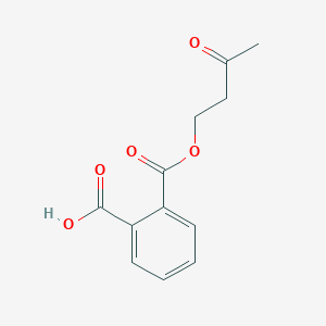 molecular formula C12H12O5 B13420628 Mono(3-oxobutyl) Phthalate 