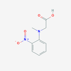 molecular formula C9H10N2O4 B1342067 2-[甲基(2-硝基苯基)氨基]乙酸 CAS No. 31918-24-8