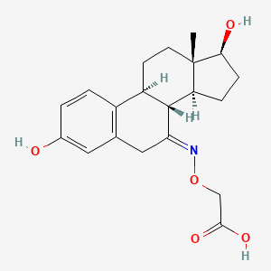 6-(O-Carboxymethyl)oximinoestradiol