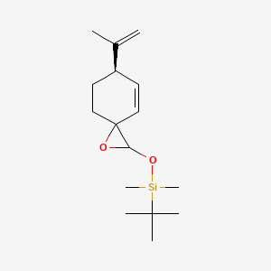 (6R)-2-[[(1,1-Dimethylethyl)dimethylsilyl]oxy]-6-(1-methylethenyl)-1-oxaspiro[2.5]oct-4-ene