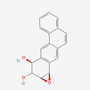 (1aalpha,7alpha,3beta,11balpha)-1a,2,3,11b-Tetrahydrobenz(5,6)anthra(1,2-b)oxirene-2,3-diol