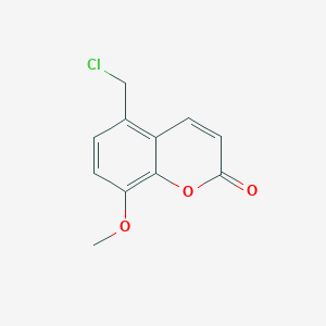 8-Methoxy-5-(chloromethyl)coumarin