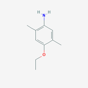 molecular formula C10H15NO B1342085 4-乙氧基-2,5-二甲基苯胺 CAS No. 706822-63-1