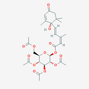 (S)-cis,trans-Abscisic Acid-ss-D-glucopyranosyl Ester Tetraacetate