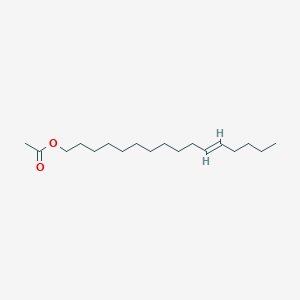 molecular formula C18H34O2 B013421 (E)-11-Hexadecenyl acetate CAS No. 56218-72-5