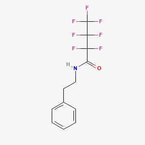 2,2,3,3,4,4,4-Heptafluoro-N-(2-phenylethyl)butanamide