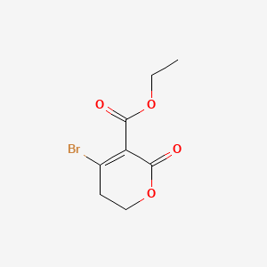 Ethyl 4-Bromo-5,6-dihydro-2-oxo-2H-pyran-3-carboxylate