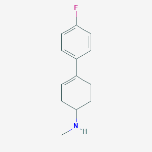 4-(p-Fluorophenyl)-N-methyl-3-cyclohexen-1-ylamine