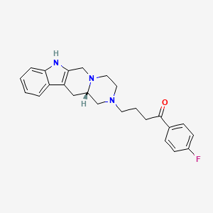 1-(4-fluorophenyl)-4-[(8S)-3,6,17-triazatetracyclo[8.7.0.03,8.011,16]heptadeca-1(10),11,13,15-tetraen-6-yl]butan-1-one