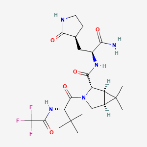 Descyano nirmatrelvir acetamide