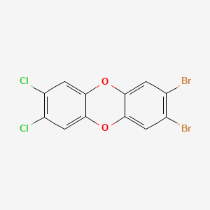 2,3-Dibromo-7,8-dichlorodibenzo-P-dioxin