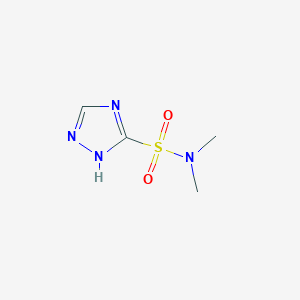 N,N-dimethyl-1H-1,2,4-triazole-5-sulfonamide