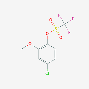 (4-Chloro-2-methoxyphenyl) trifluoromethanesulfonate