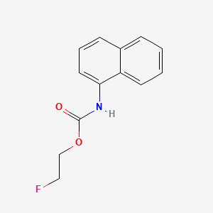 2-fluoroethyl N-naphthalen-1-ylcarbamate