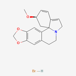 molecular formula C18H20BrNO3 B13421508 Erythraline, hydrobromide CAS No. 31248-66-5