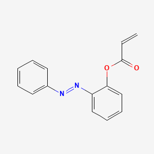 (2-Phenyldiazenylphenyl) prop-2-enoate