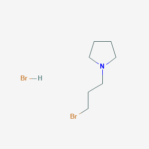 molecular formula C7H15Br2N B1342163 1-(3-溴丙基)吡咯烷盐酸盐 CAS No. 88806-08-0