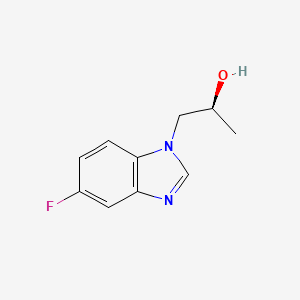 (S)-1-(5-Fluoro-1H-benzo[d]imidazol-1-yl)propan-2-ol