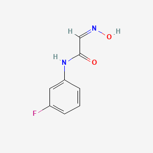 N-(3-Fluorophenyl)-2-(hydroxyimino)acetamide