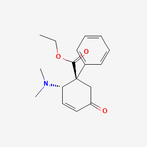 5-Ketotilidine (Ethyl (1RS,2SR)-2-(Dimethylamino)-5-oxo-1-phenylcyclohex-3-enecarboxylate)