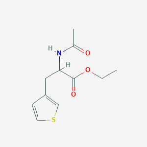 Ethyl2-acetamido-3-(thiophen-3-yl)propanoate