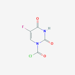 5-Fluoro-2,4-dioxo-3,4-dihydropyrimidine-1(2H)-carbonyl chloride