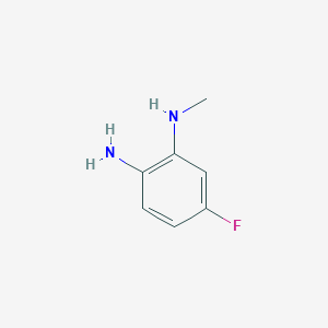 B1342178 5-Fluoro-N1-methylbenzene-1,2-diamine CAS No. 348133-46-0