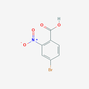 molecular formula C7H4BrNO4 B134218 4-溴-2-硝基苯甲酸 CAS No. 99277-71-1