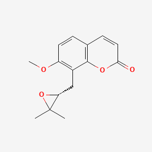 8-[[(2R)-3,3-dimethyloxiran-2-yl]methyl]-7-methoxychromen-2-one