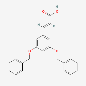 3-[3,5-Bis(Phenylmethoxy)phenyl]-2-propenoic Acid