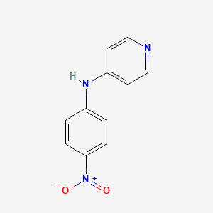 N-(4-nitrophenyl)pyridin-4-amine