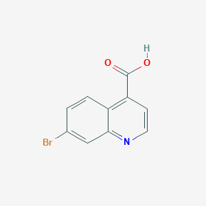 molecular formula C10H6BrNO2 B1342187 7-溴喹啉-4-甲酸 CAS No. 31009-04-8