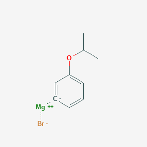 molecular formula C9H11BrMgO B13421883 Magnesium;propan-2-yloxybenzene;bromide 