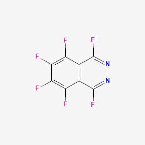 Phthalazine, hexafluoro-