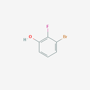 molecular formula C6H4BrFO B134220 3-溴-2-氟苯酚 CAS No. 156682-53-0