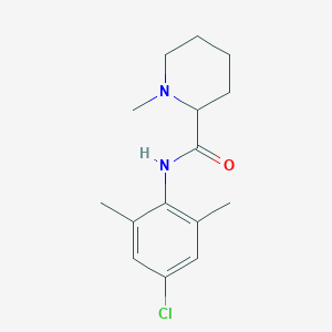 molecular formula C15H21ClN2O B13422016 p-Chloromepivacaine 