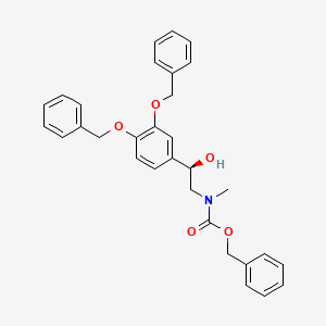 Benzyl (R)-[2-[3,4-Bis(benzyloxy)phenyl]-2-hydroxyethyl](methyl)carbamate