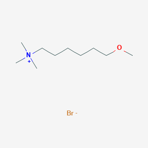 6-Methoxyhexyl(trimethyl)azanium;bromide