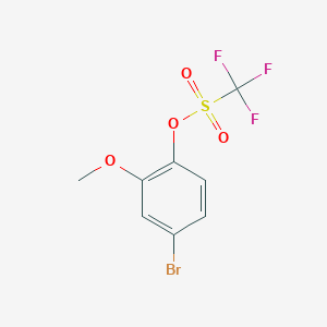 (4-bromo-2-methoxyphenyl) trifluoromethanesulfonate