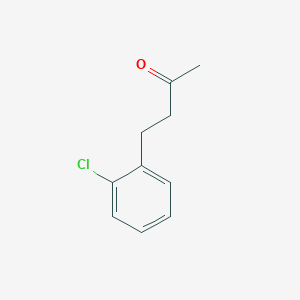 molecular formula C10H11ClO B1342289 4-(2-Chlorophenyl)butan-2-one CAS No. 3506-72-7