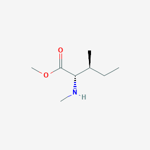 methyl (2S,3S)-3-methyl-2-(methylamino)pentanoate