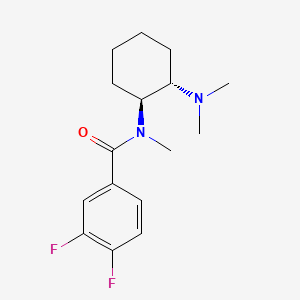 N-[(1S,2S)-2-(Dimethylamino)cyclohexyl]-3,4-difluoro-N-methyl-benzamide