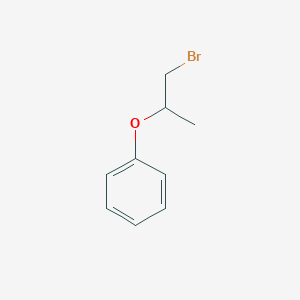 molecular formula C9H11BrO B1342300 (2-Bromo-1-methyl-ethoxy)-benzene 