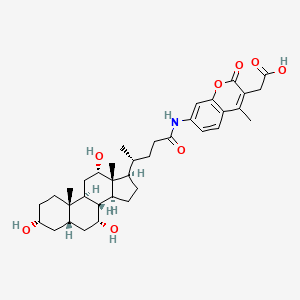 Cholic Acid AMCA Blue Amide