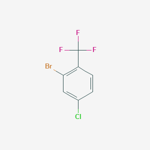molecular formula C7H3BrClF3 B1342317 2-Bromo-4-chlorobenzotrifluoride CAS No. 1099597-32-6